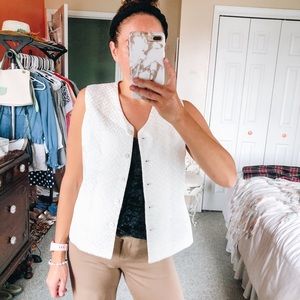 TWO Vintage Style Vests / One is Asian Style Sz6&8